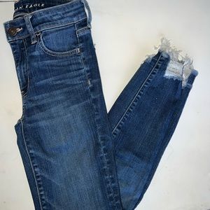 American Eagle skinny jeans, size: 4